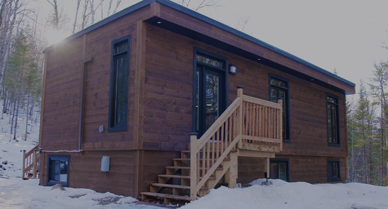 Mini-maison conteneur Omerco — Dernier projet